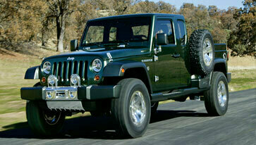 Jeep Gladiator concept truck