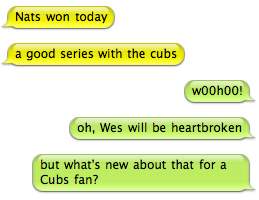 Nats vs Cubs IM