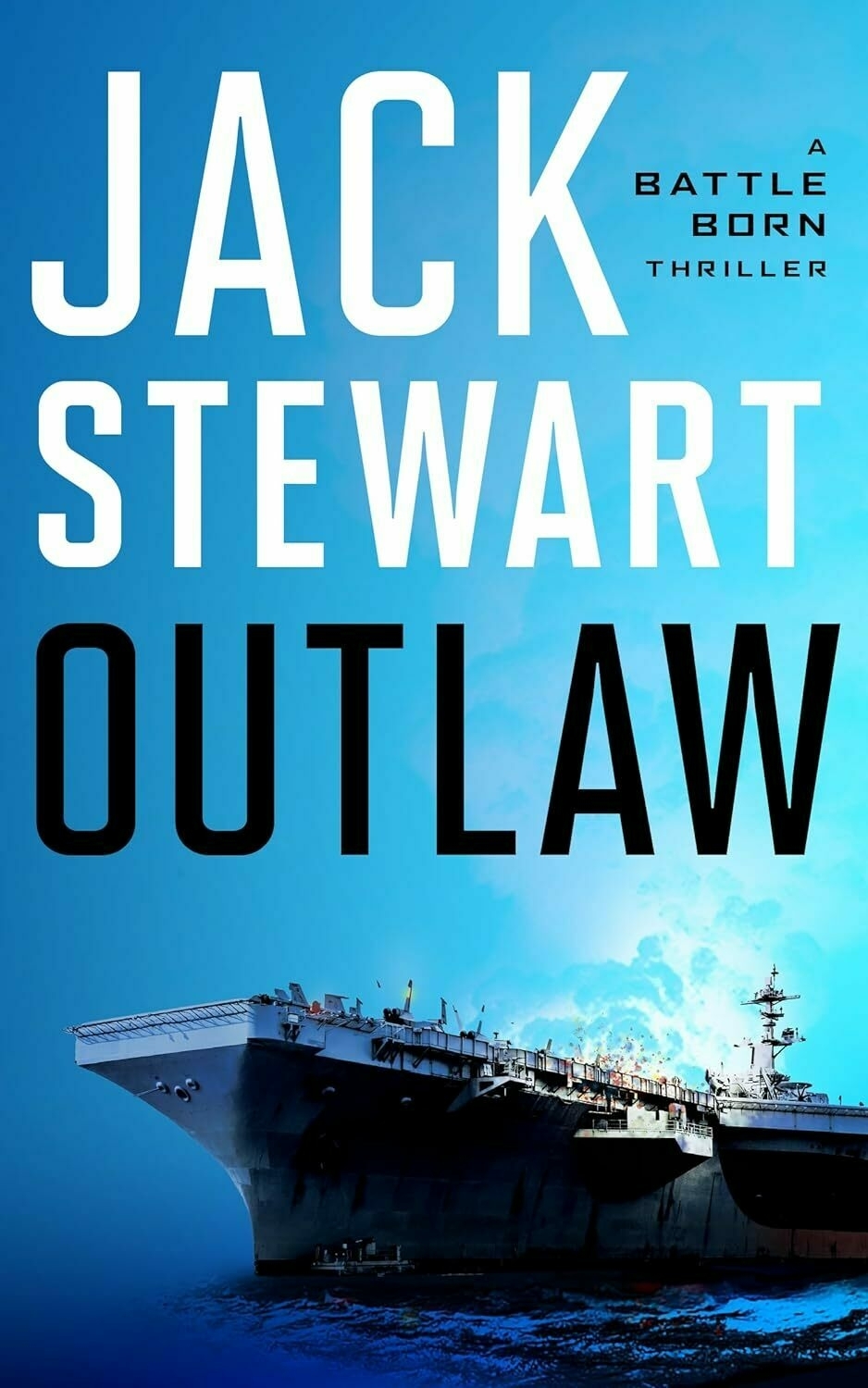 Cover art for Jack Stewart's book Outlaw
