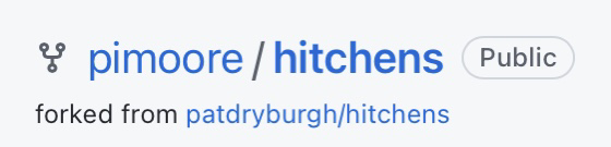 Hitchens theme forked to my GitHub page.