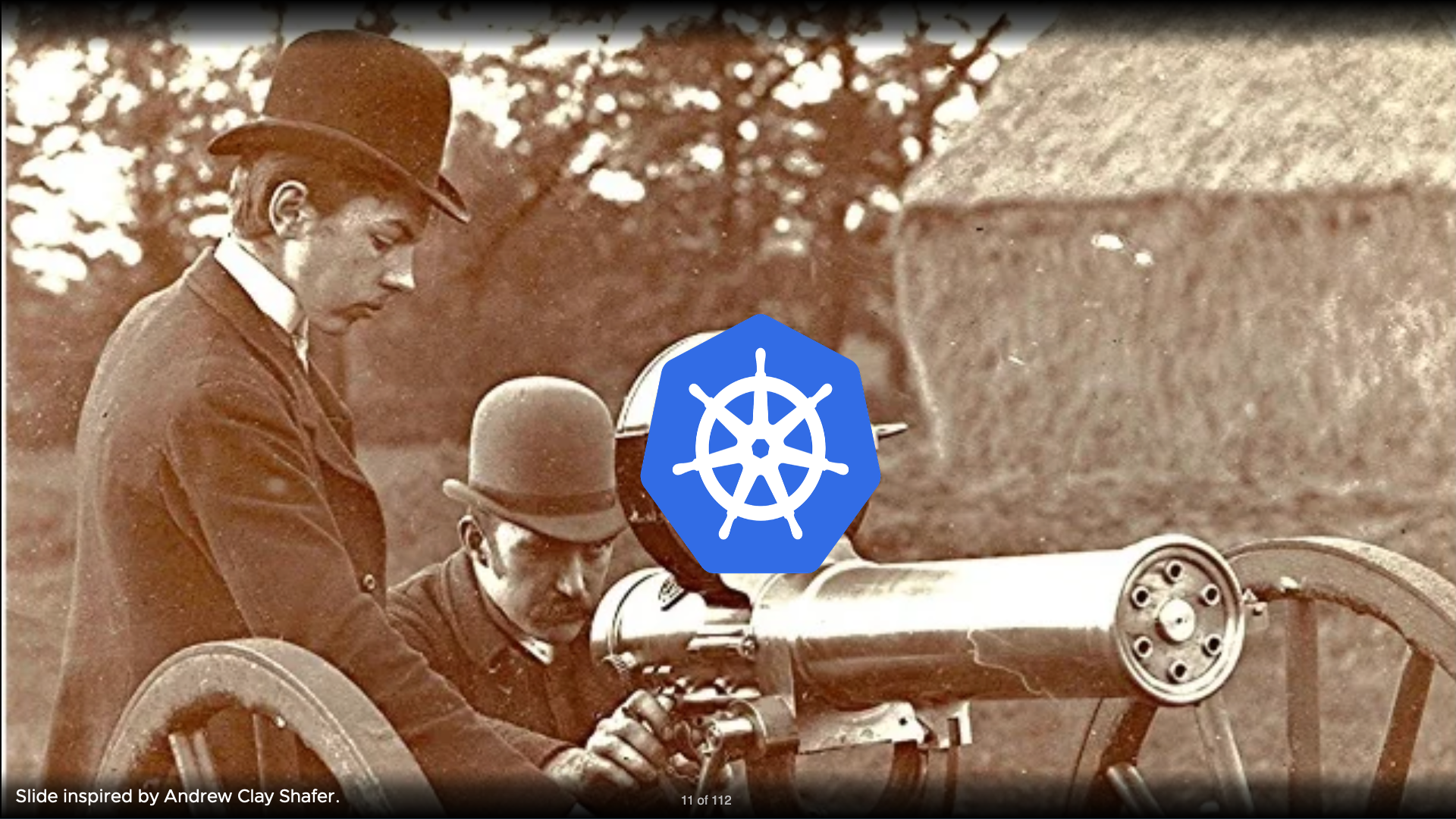 Kubernetes mows down the competition.