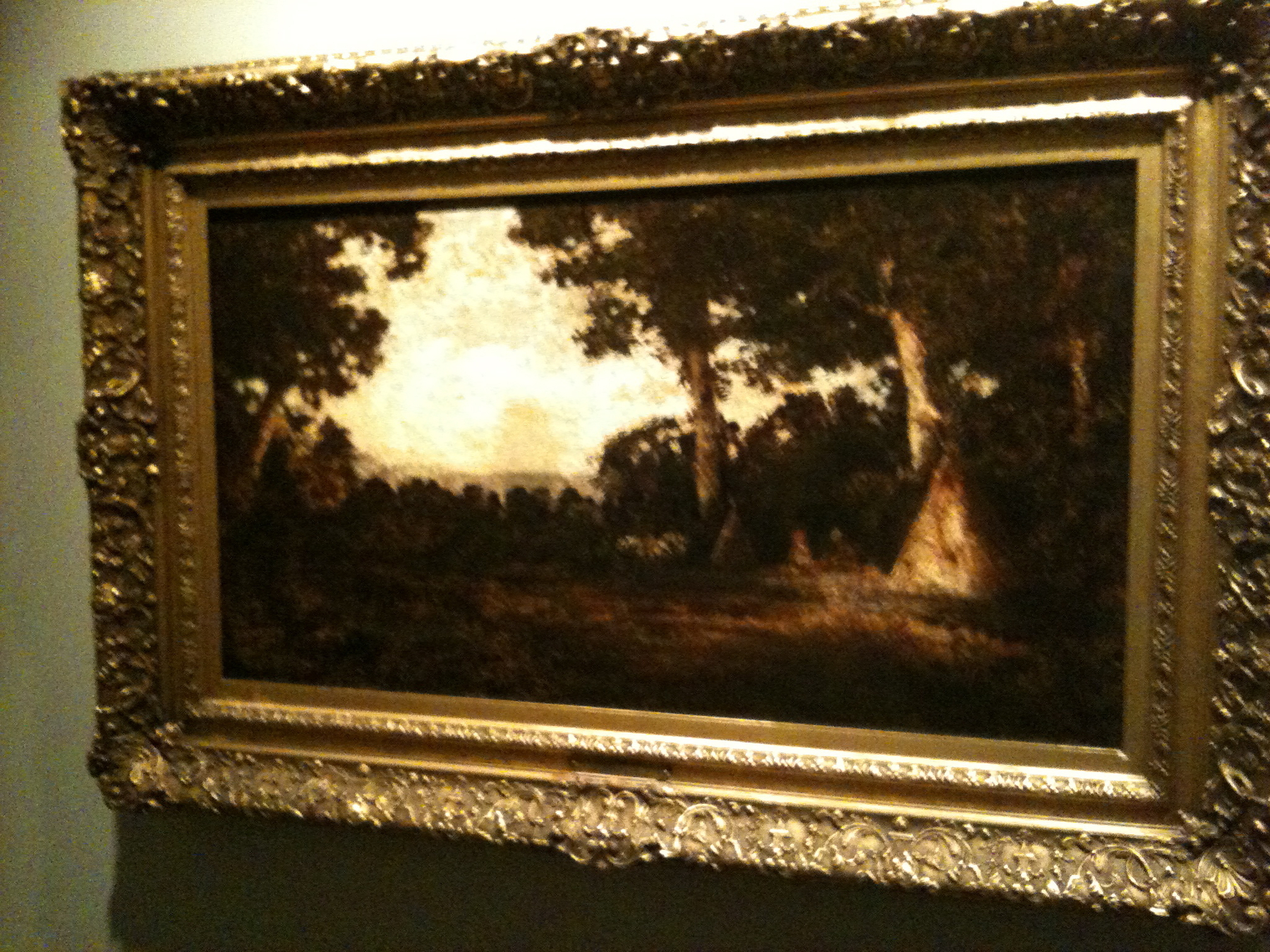 Indian Encampment, Ralp Albert Blakelock