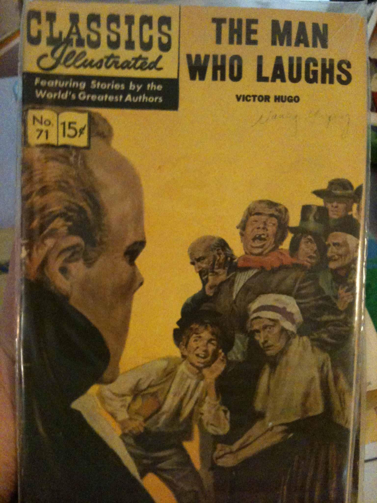 The Man Who Laughs - Classics Illustrated comic