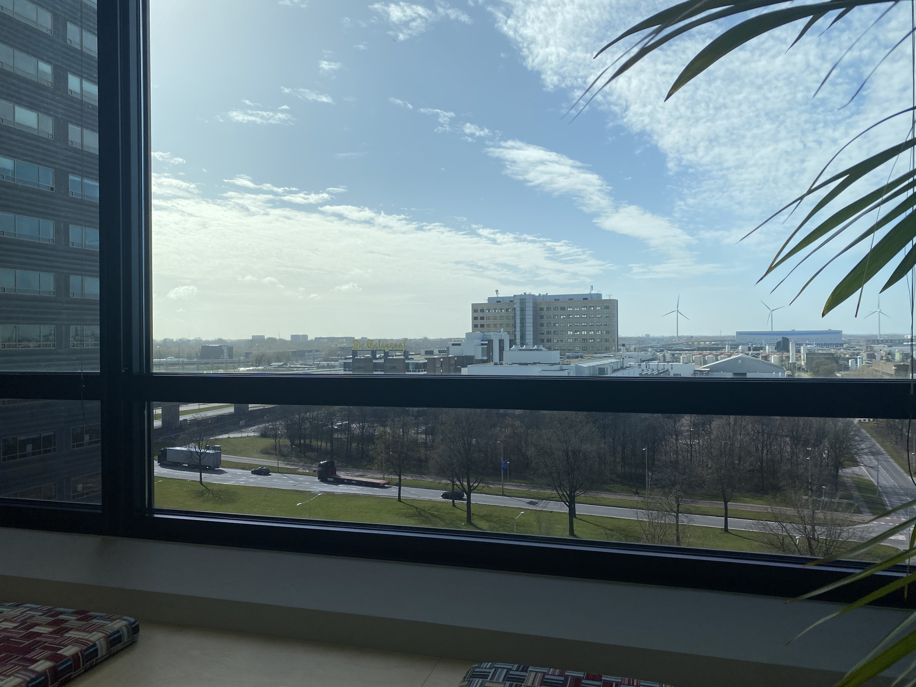 View from VMware Amsterdam offices.