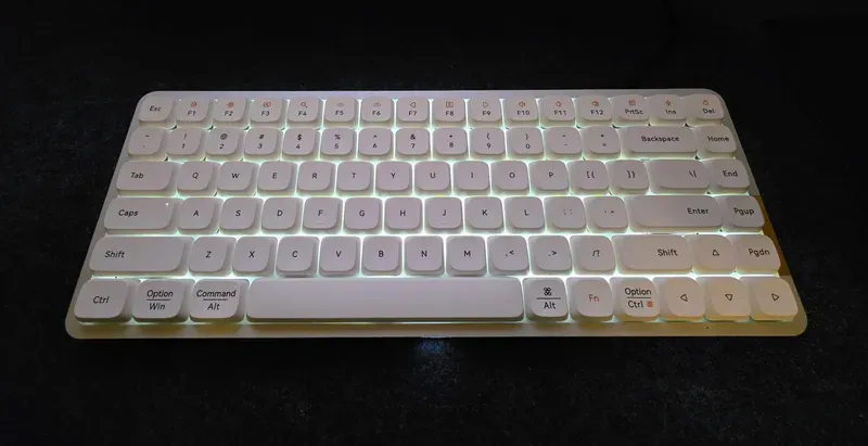 The Lofree Flow84 Keyboard