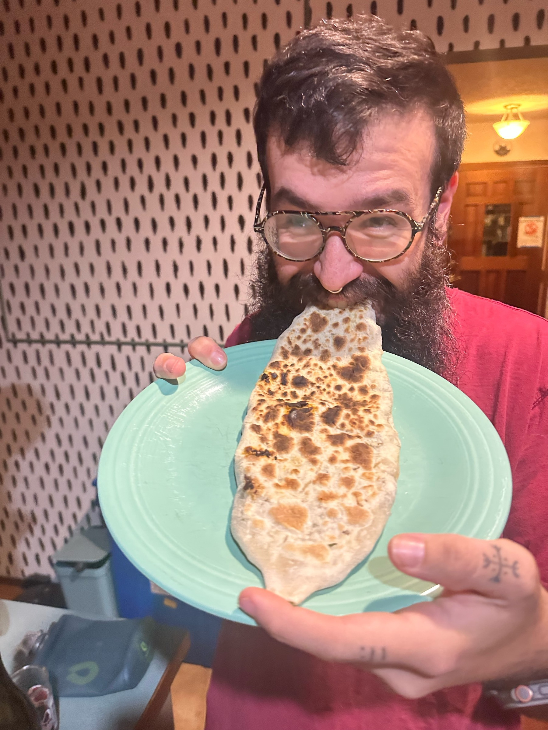 became zhingyalov hats! An Armenian flatbread