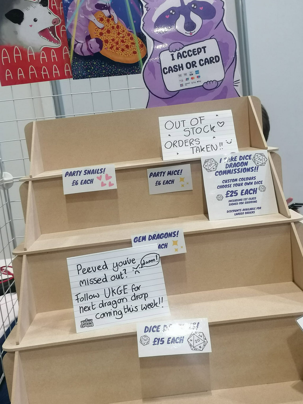 All sold out!
