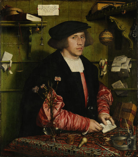 Hans Holbein der Jüngere - Der Kaufmann Georg Gisze