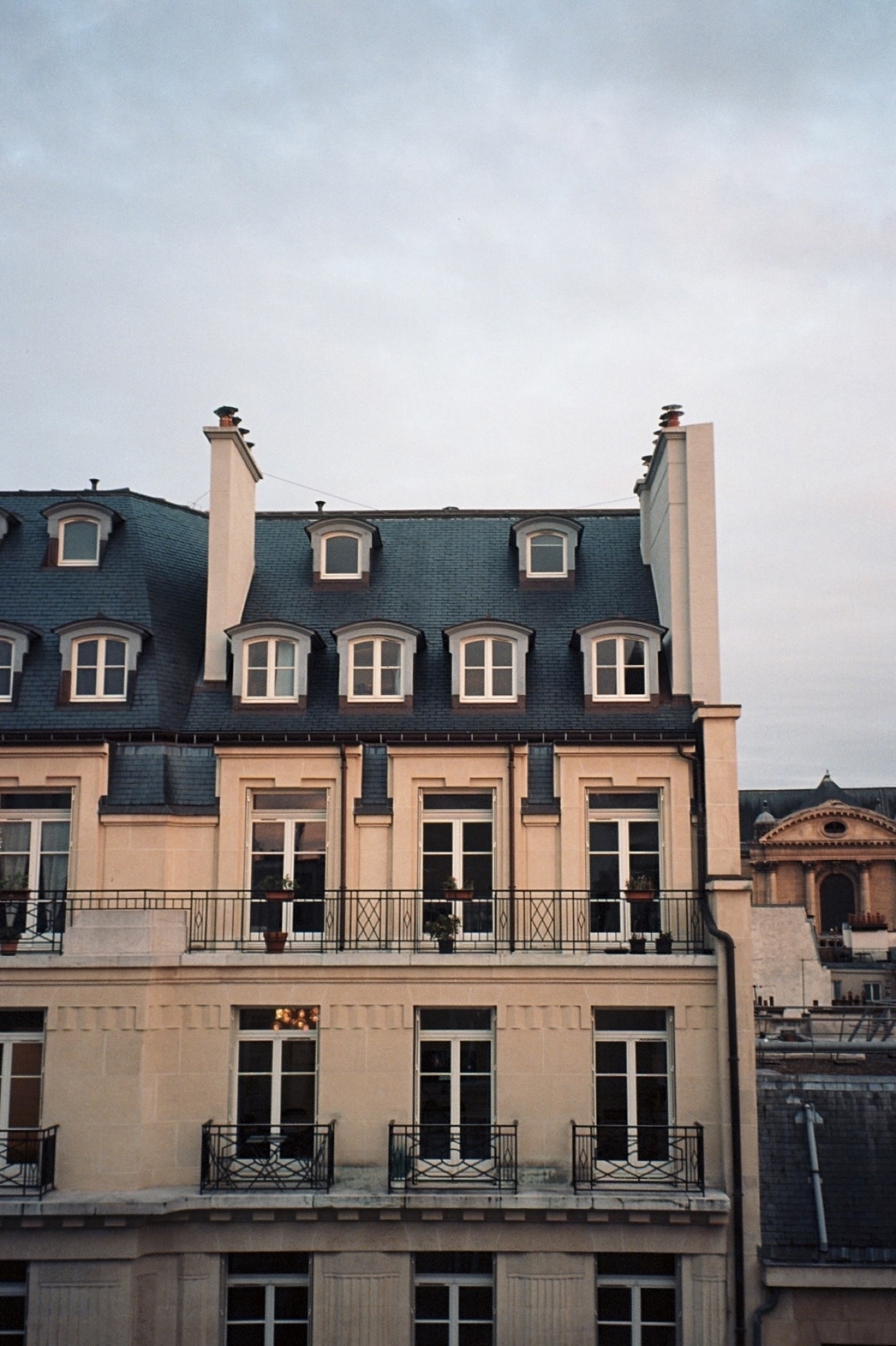 Building in Sanit Germaine. Photo taken with Leica Z2X in Paris by Josh Withers.