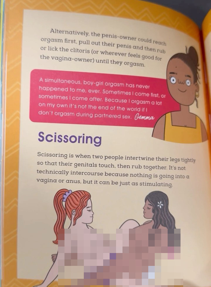 Page from the Welcome to Sex book