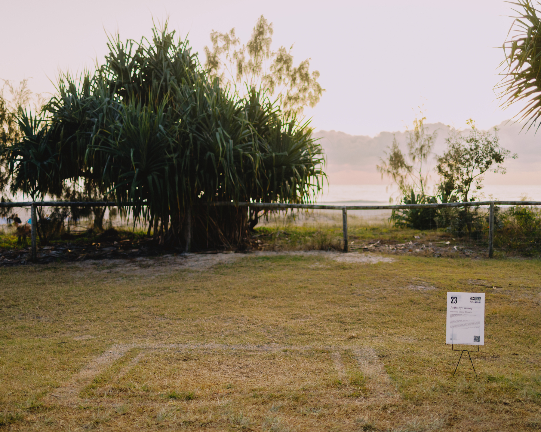 Photos by Josh Withers at the Swell Sculpture Festival on the Gold Coast, photographed on Thursday September 12, 2024, at dawn