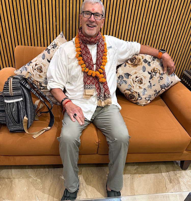 Arrival in Rishikesh