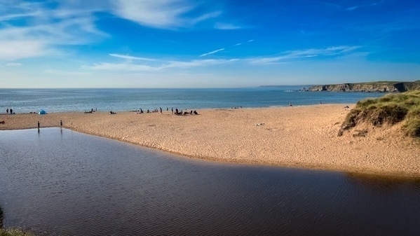 photo of a beach