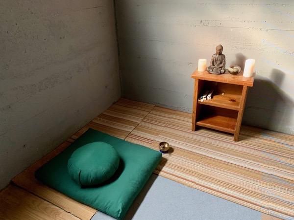 Meditation area