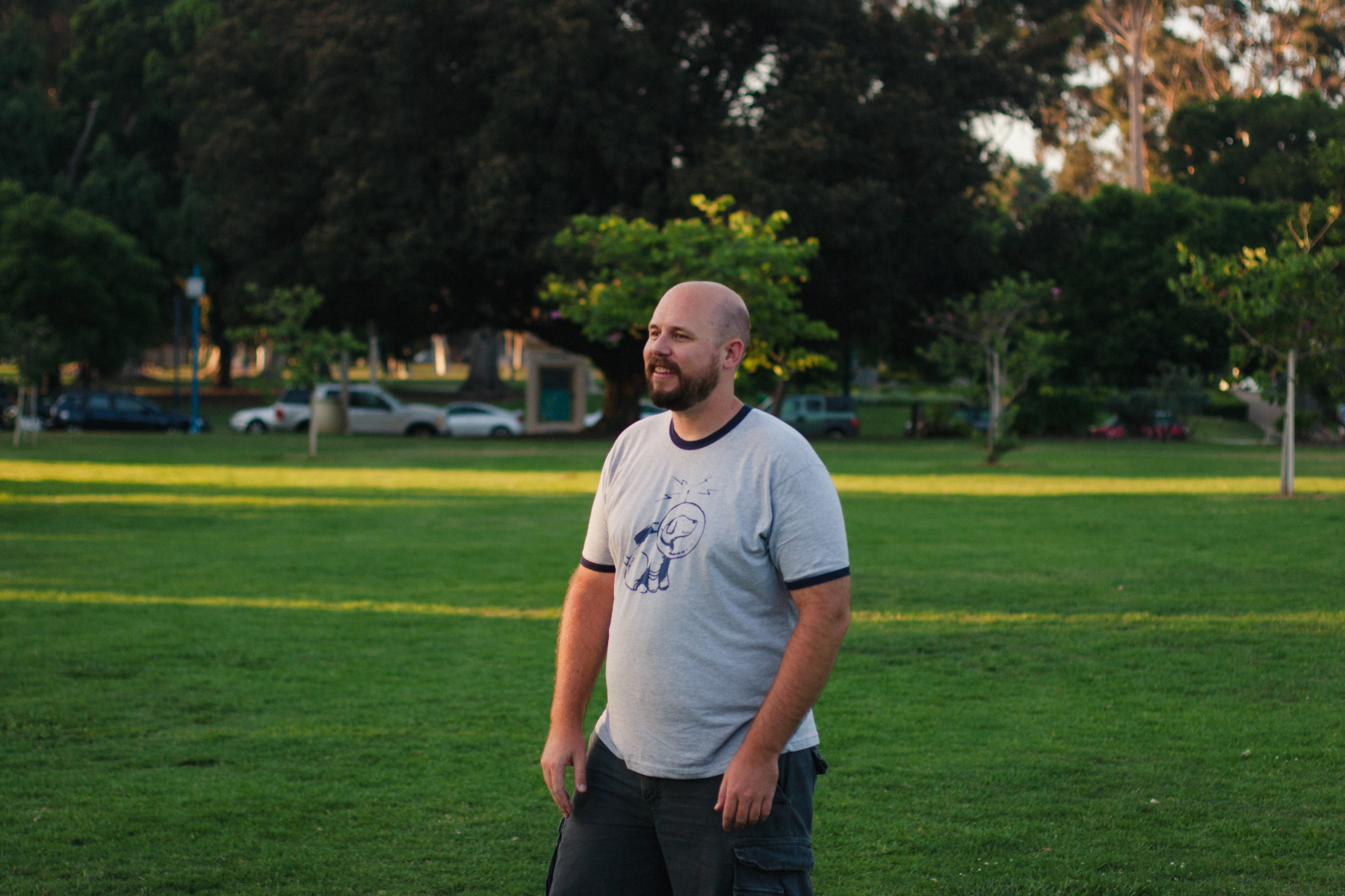 Brian Hill at a park in San Diego - Canon 20D