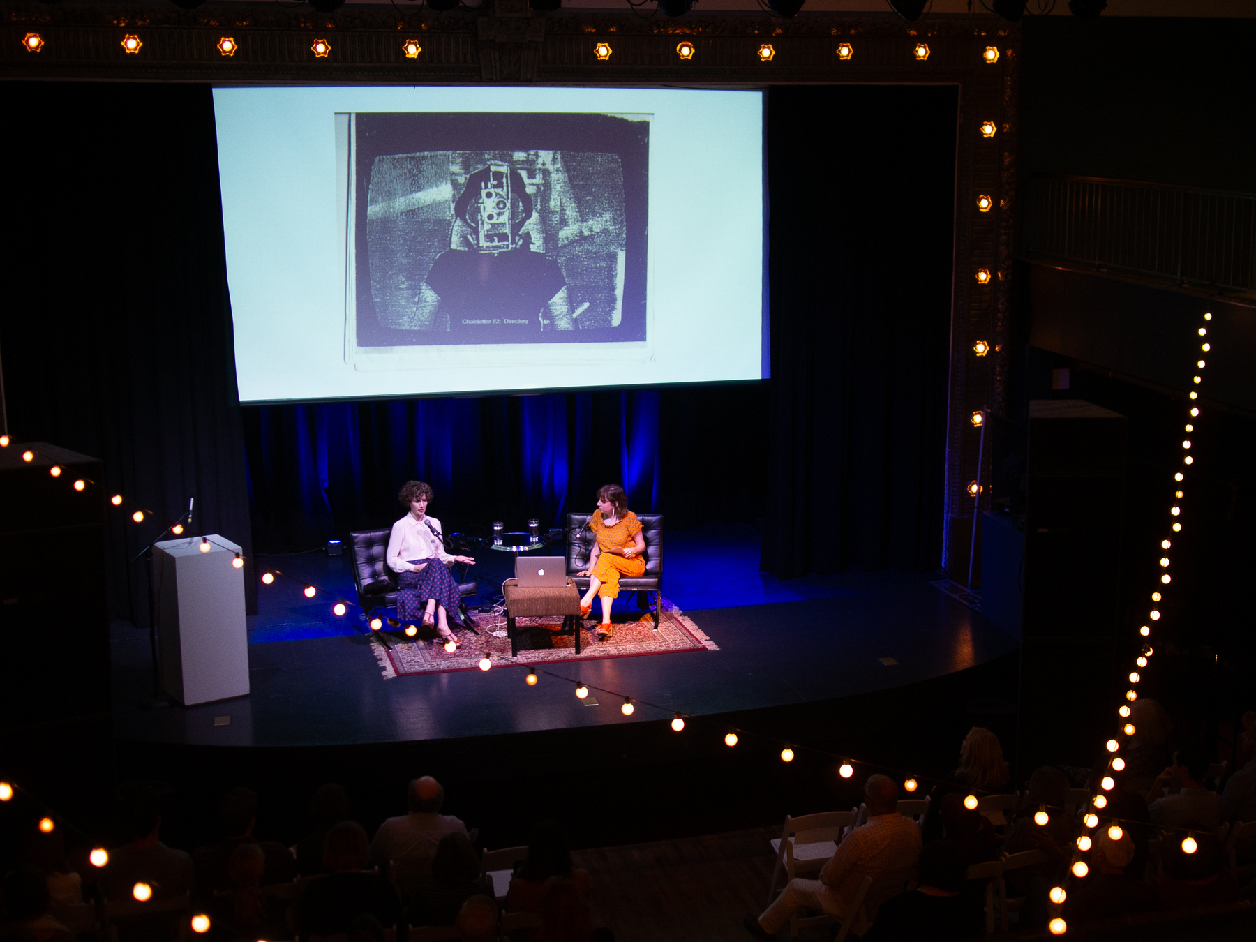 Miranda July and Kelly Gallagher discuss lens based art in Cincinnati - Olympus E-M5