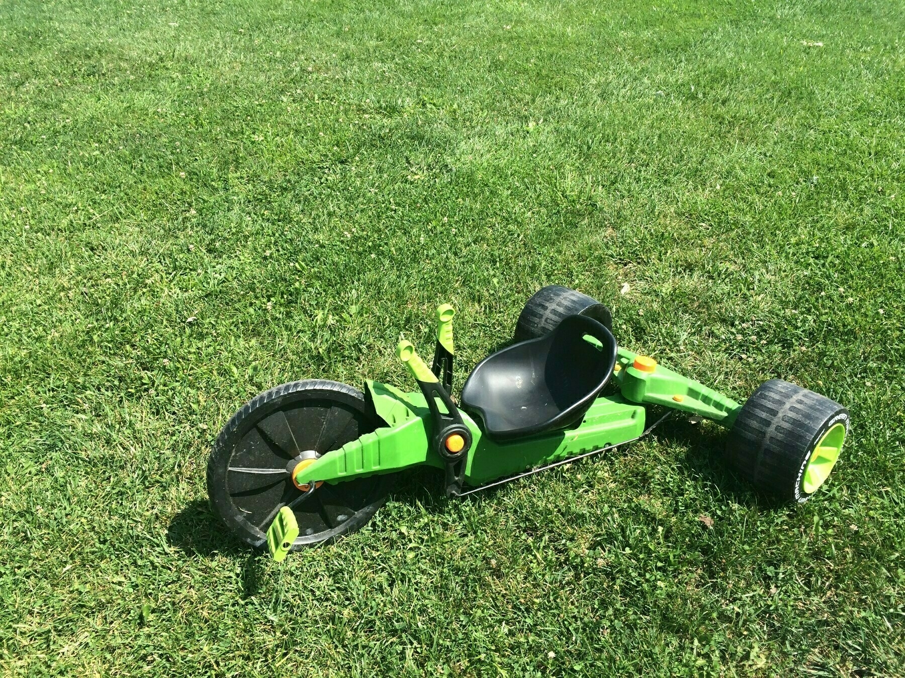 Plastic Green Machine bike - iPhone 5s