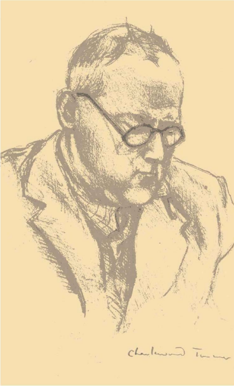 A pencil sketch of the late John Crow.