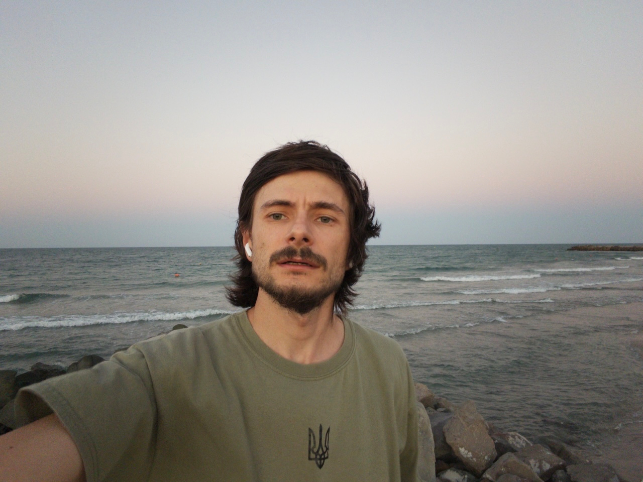 Running my 5K on a beach in Bulgaria