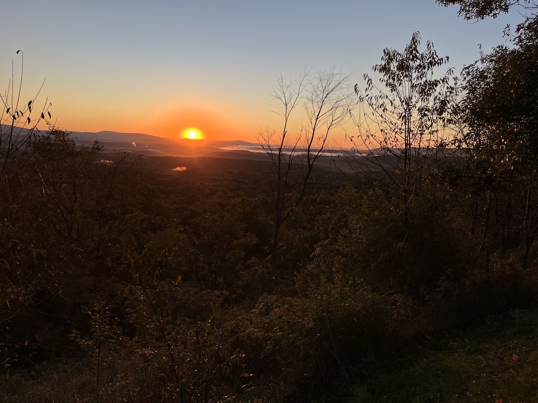 Western Maryland, last week. Been meaning to post this because it was an amazingly beautiful morning that this image barely captures. I took this on my way to some fly fishing on Savage River.