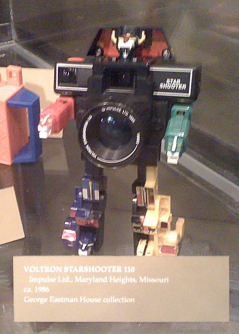 Voltron Starshooter 110. A camera shaped like the Lion Voltron.