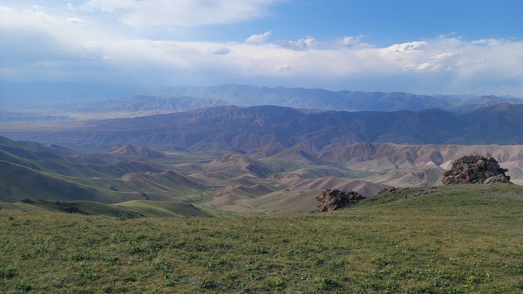 view of mountains