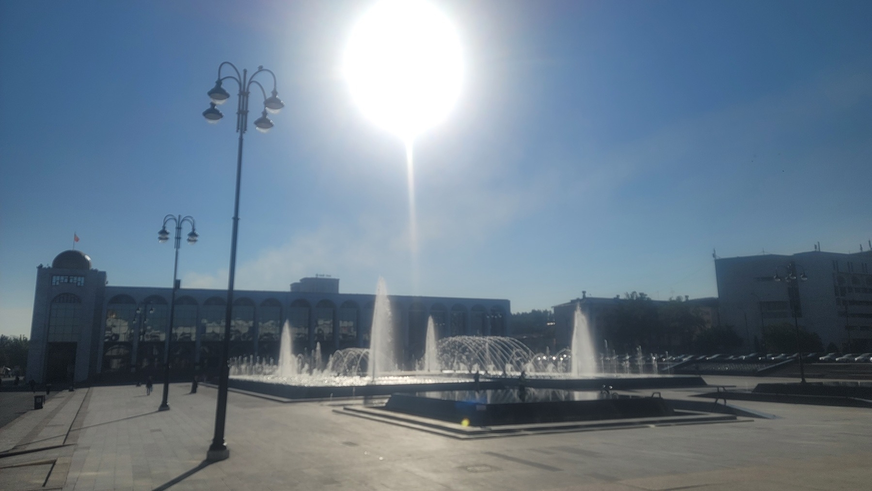 square-like area with fountains