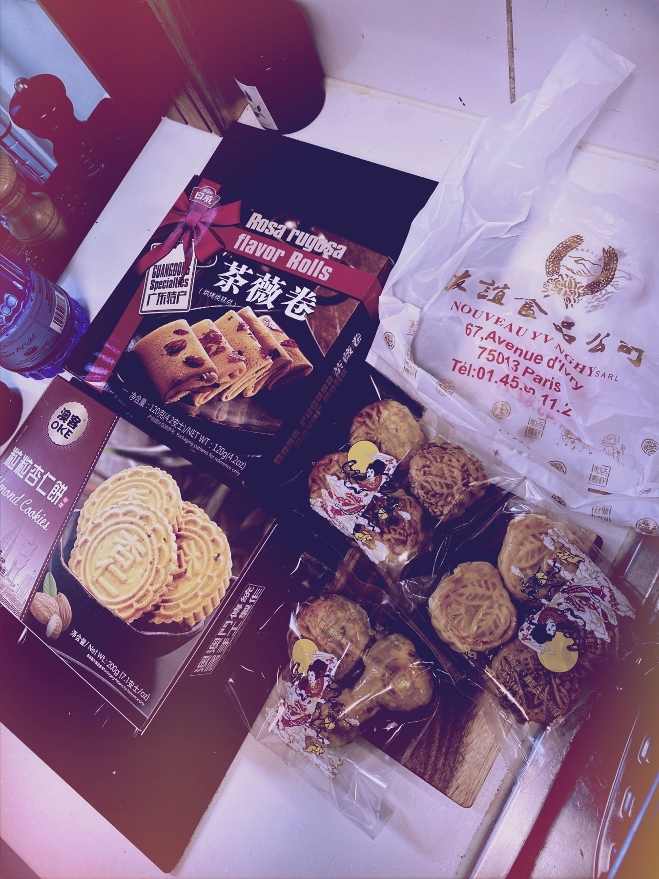 Mooncakes and asian cookies