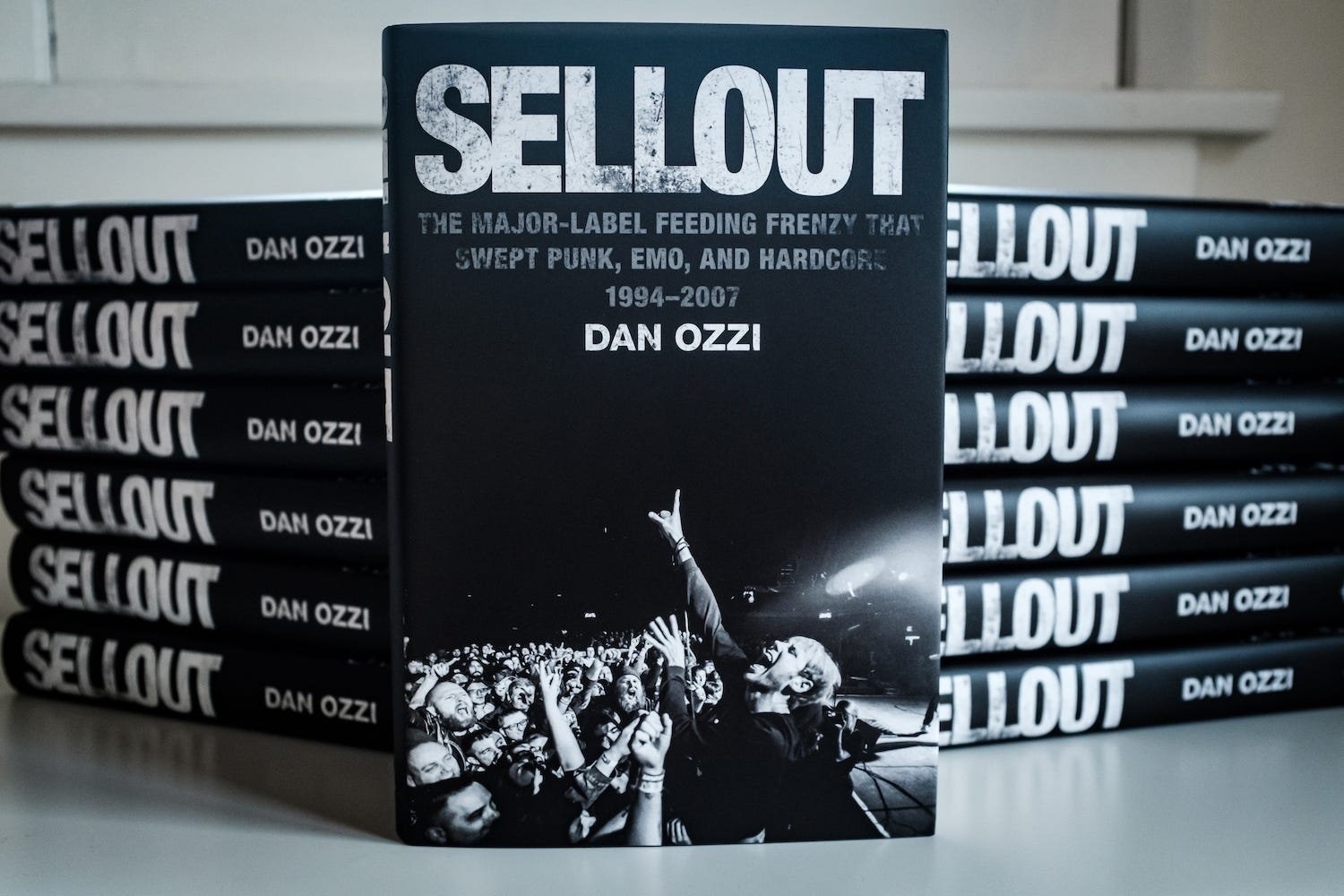 Dan Ozzi’s book, “Sellout: The major-label  feeding frenzy that swept Punk, Emo, and Hardcore (1994-2007)” 