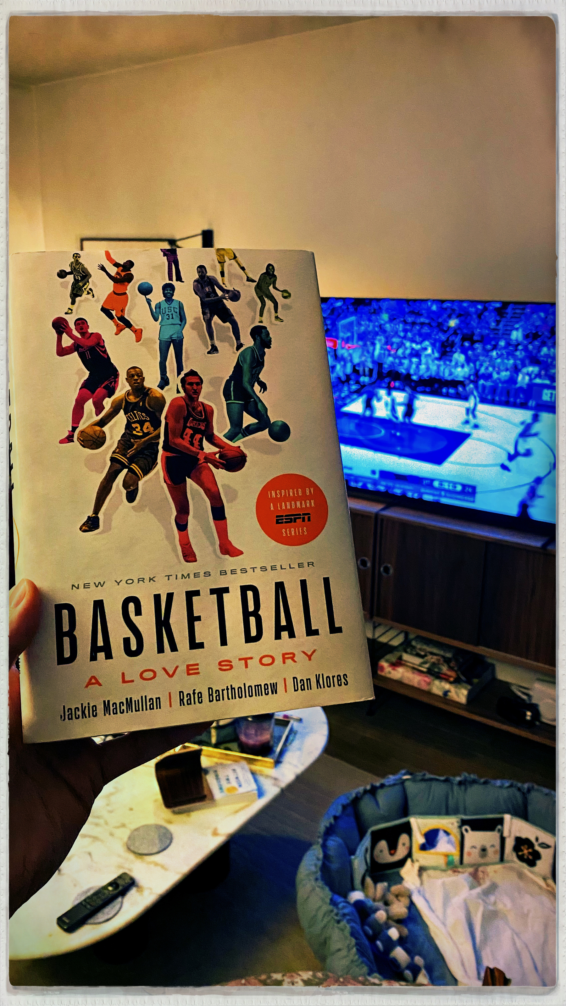 Basketball: a love story, a book by Jackie McMullan, Rafe Bartholomew, and Dan Klores 