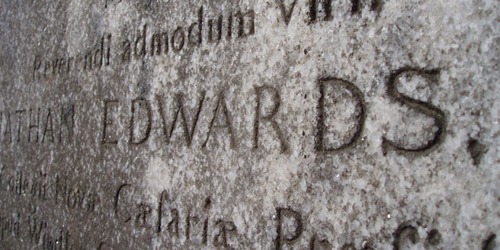 Edwards' gravestone