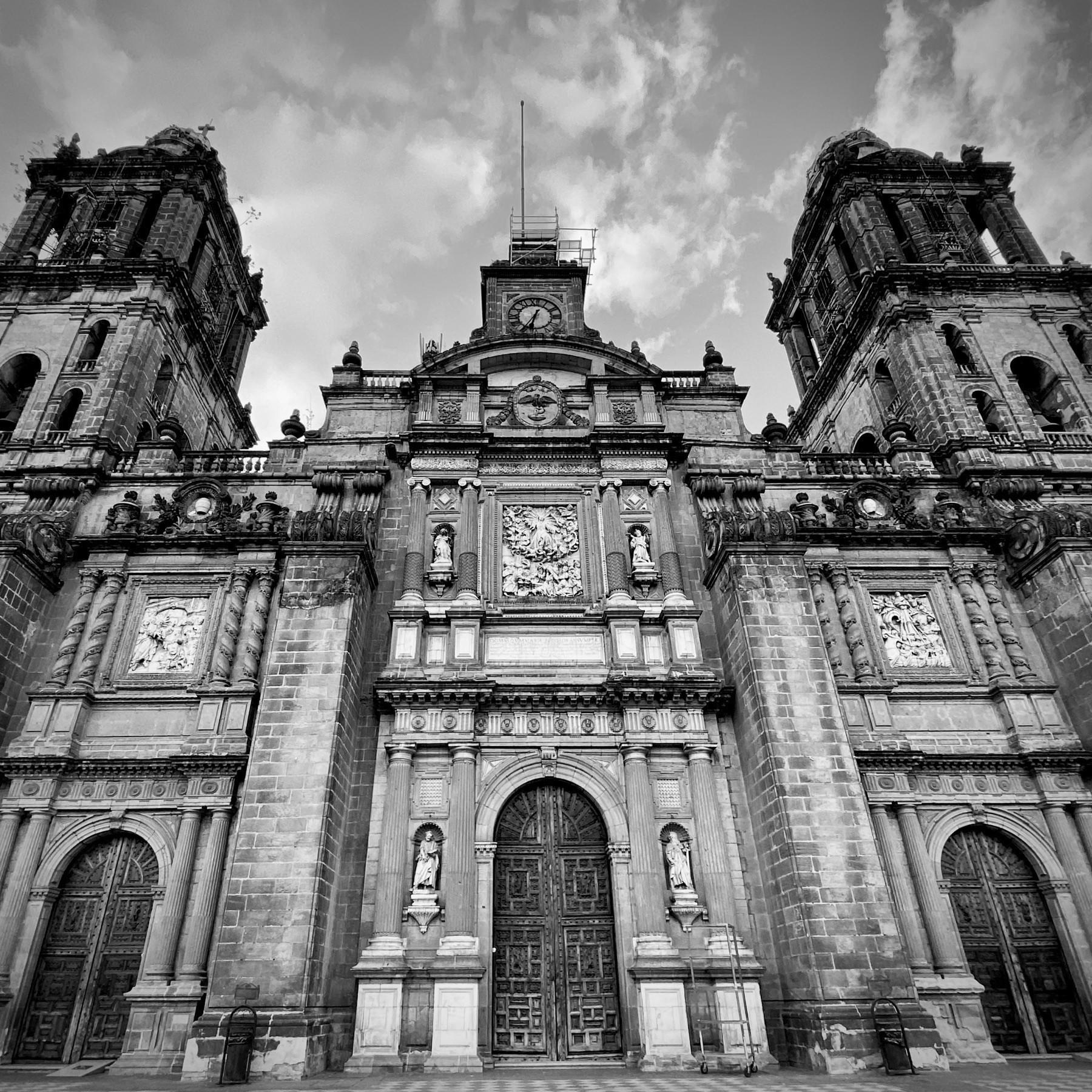 Mexico City Metropolitan Cathedral. 