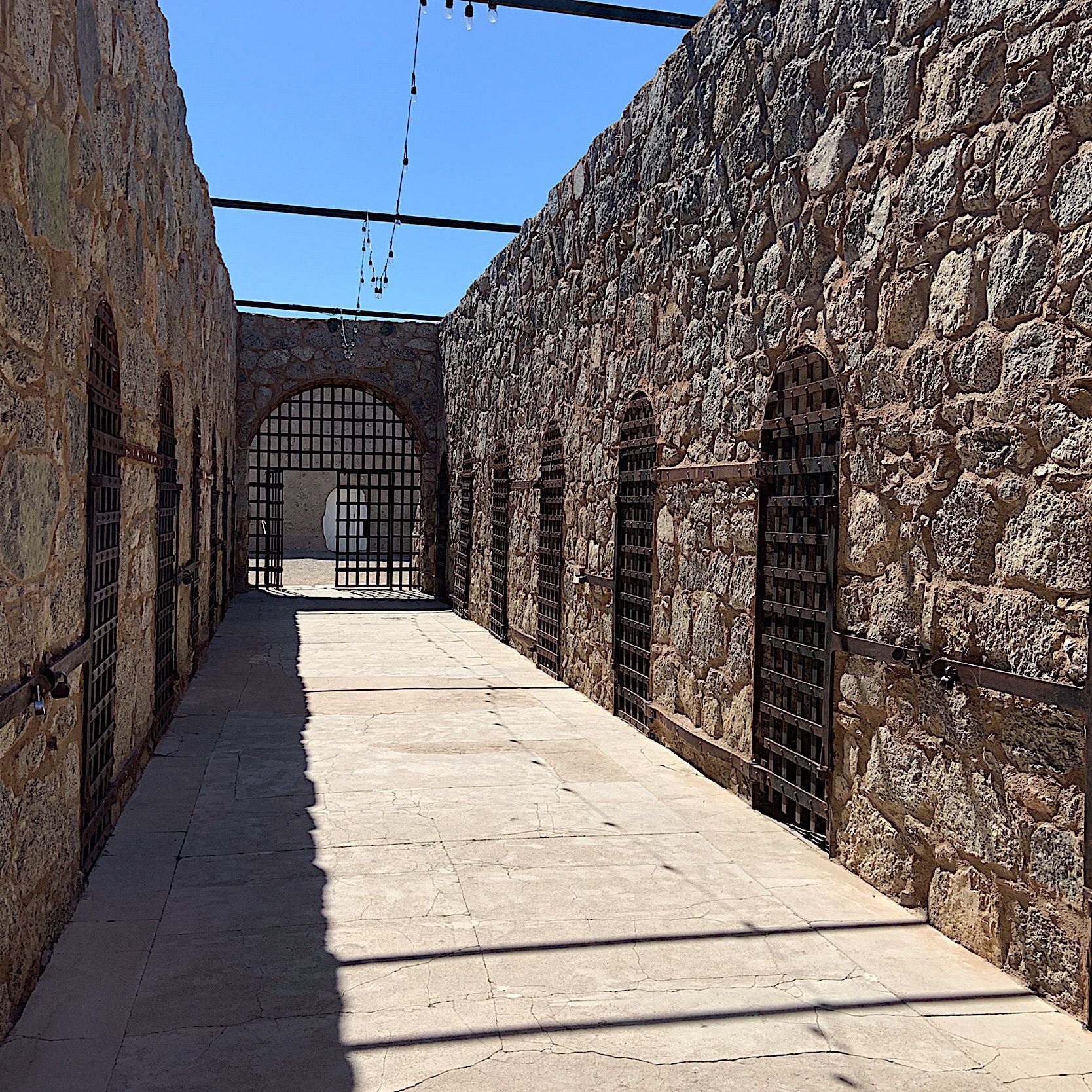 Prison Cells at the Yuma Territorial Prison State Park