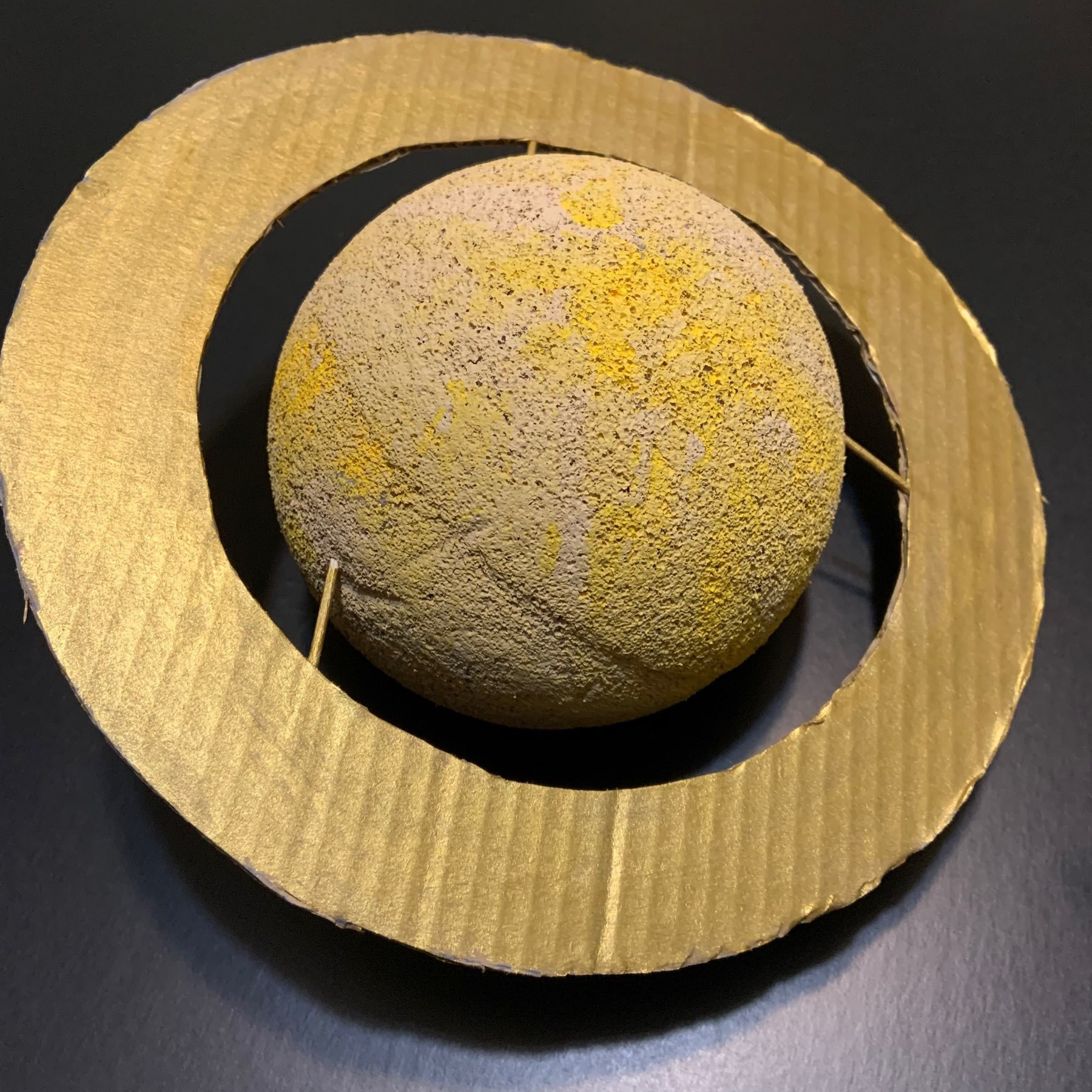 A simple model of thr planet Saturn