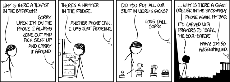 On the Phone by XKCD