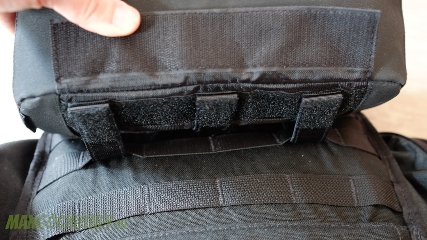 Attaching the f-stop Harney Pouch in the Goruck GR0 2