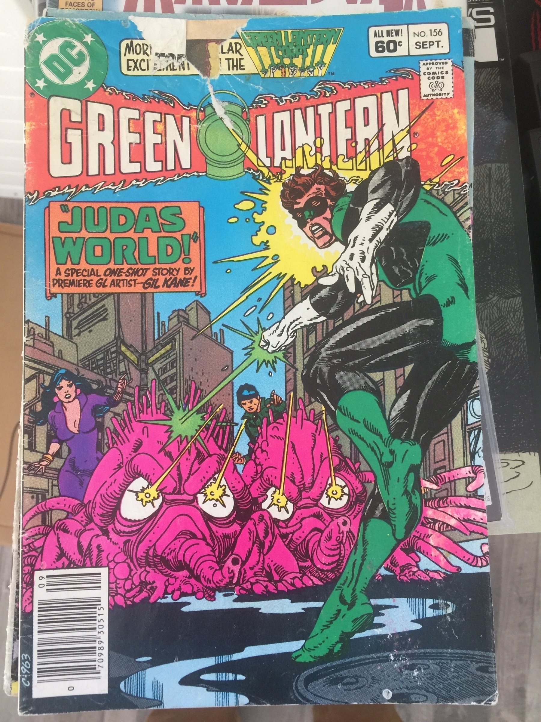 issue #156 of Geen Lantern. 