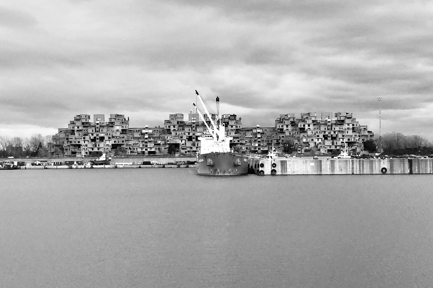 Habitat 67 in all its glory. One of the greatest piece of brutalist architecture ever built