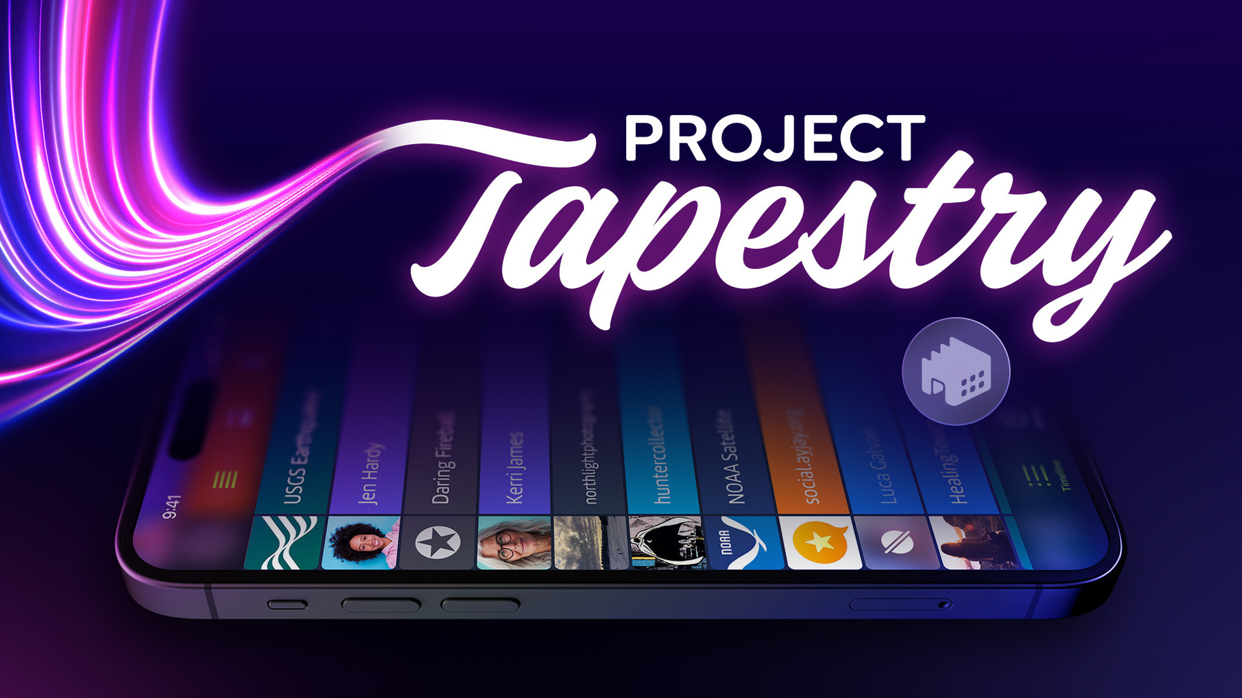 Project Tapestry by Iconfactory, promotional image