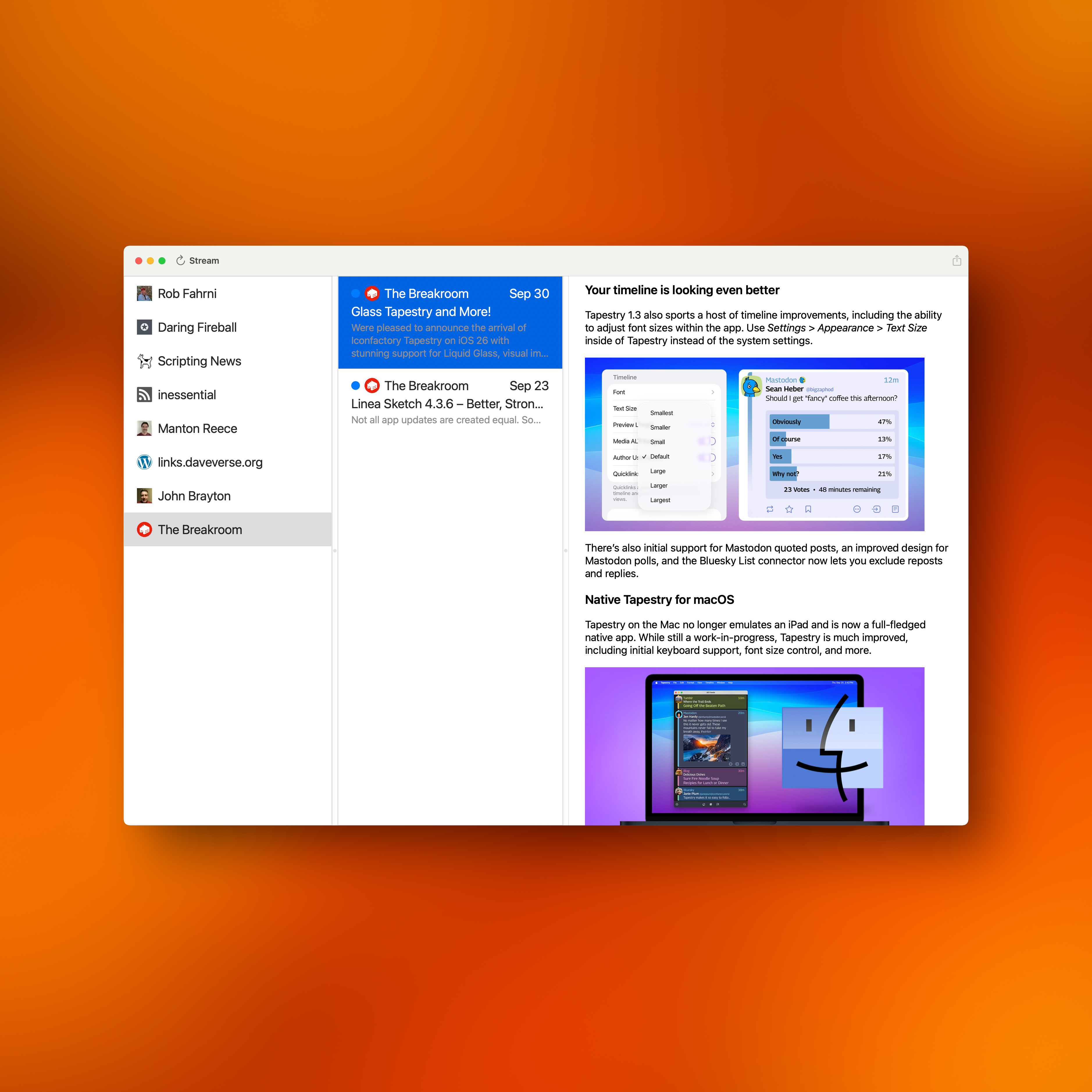 Image of Stream for Mac