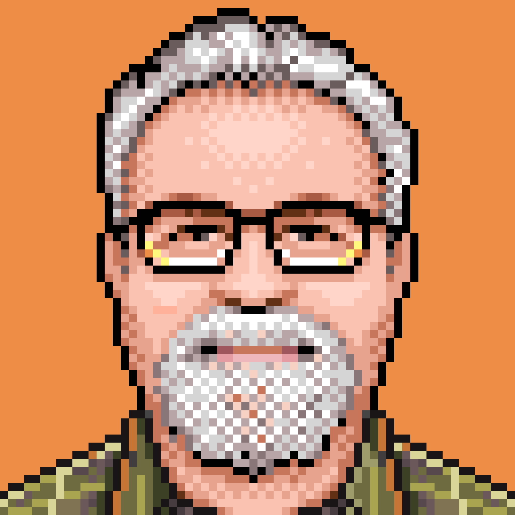 My very own Iconfactory Pixel Portrait! I just sent them a picture and I got this back! It's incredible and I love it! 😍
