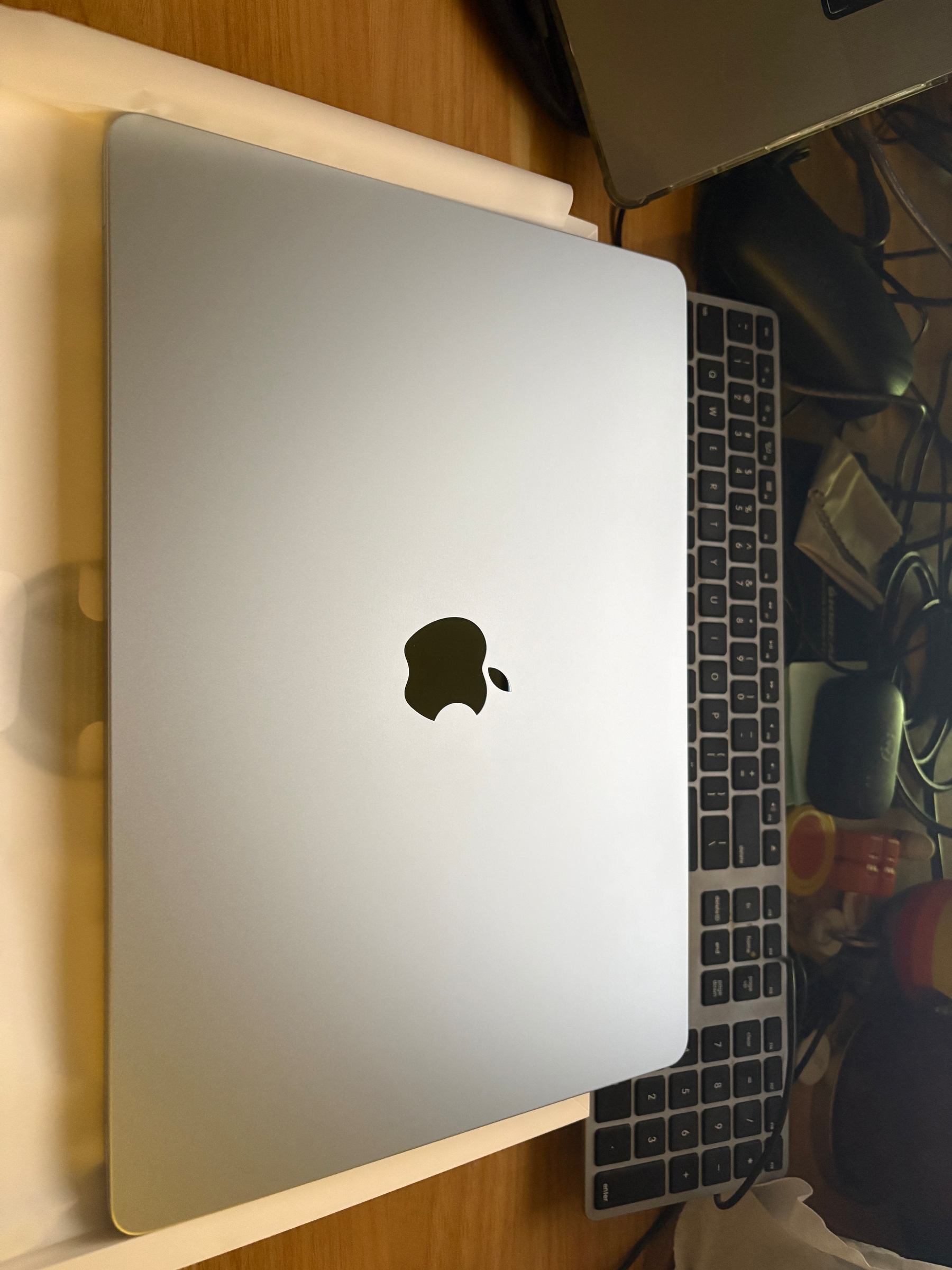 Top of a MacBook Air
