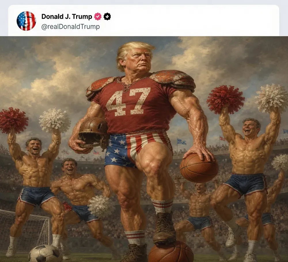 Donald J. Trump, closeted gay man.