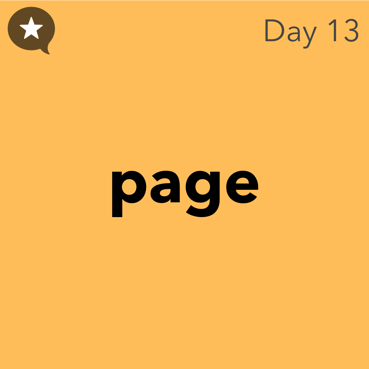 Day 13 page graphic