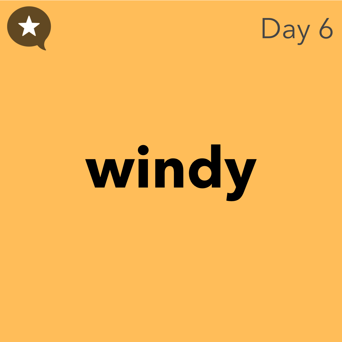 Day 6 windy graphic