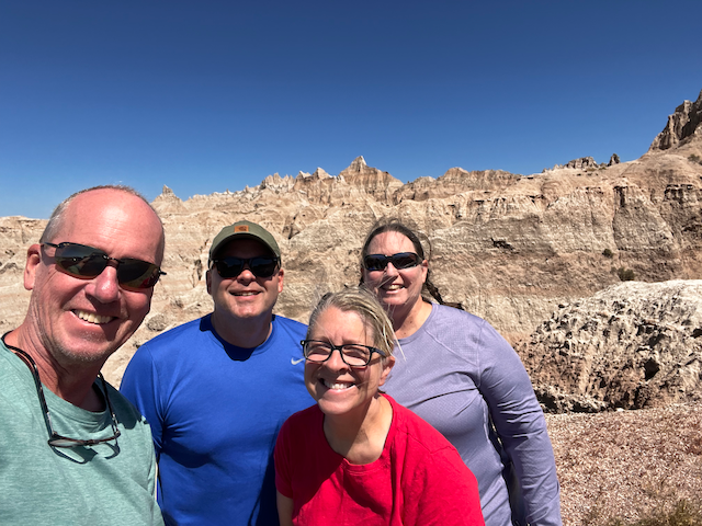 The gang in the Badlands