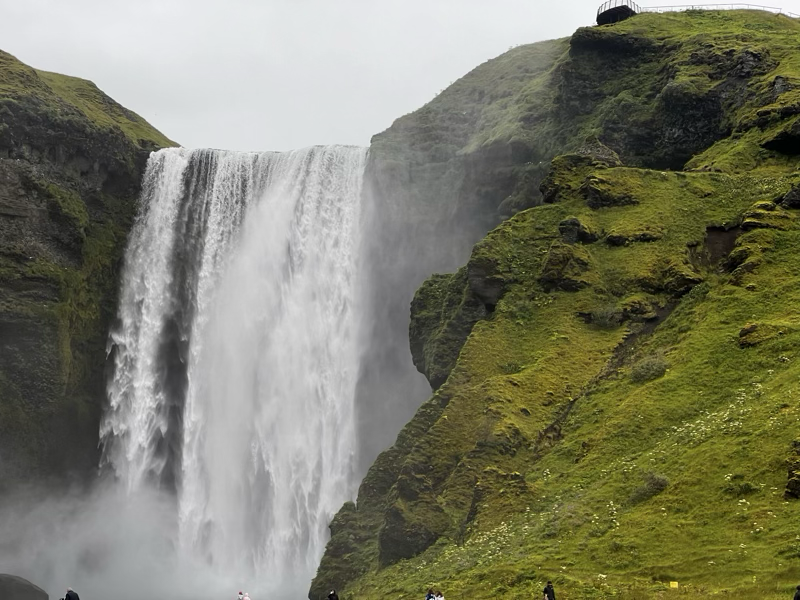 Bottom of the falls