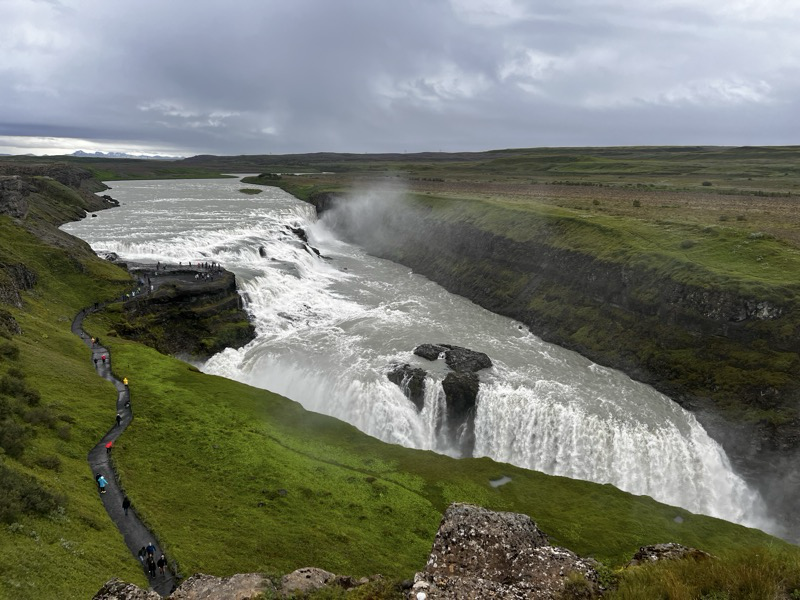 Gullfoss overview