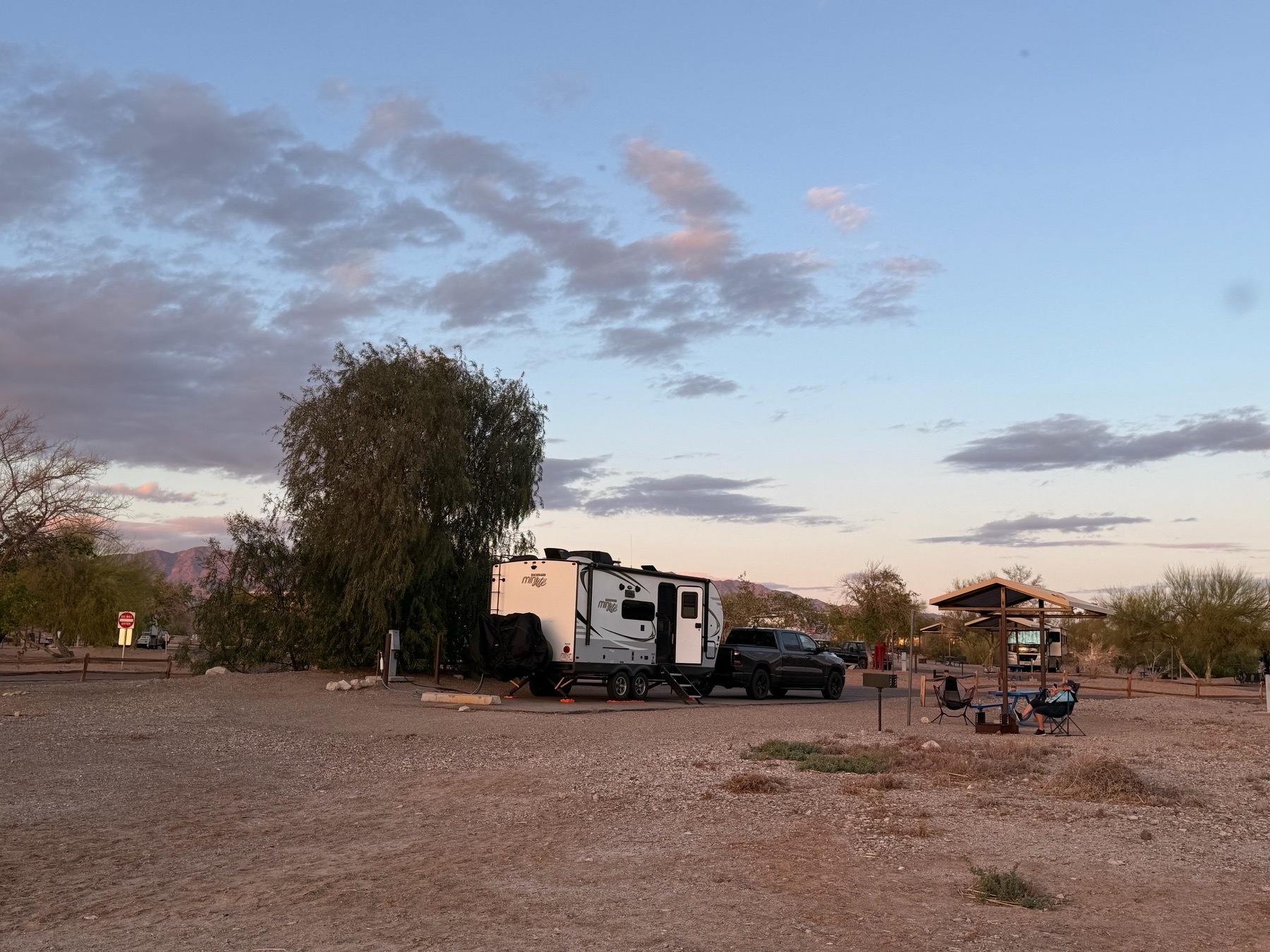 Our campsite