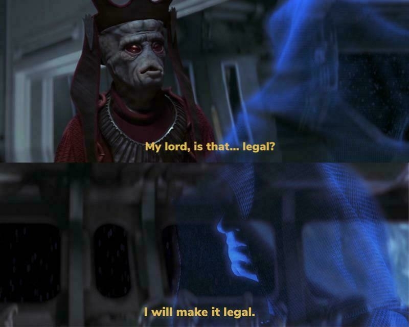 I will make it legal.